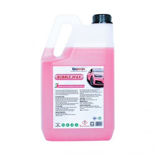 Dung dịch làm bóng vỏ xe BUBBLE WAX-5L