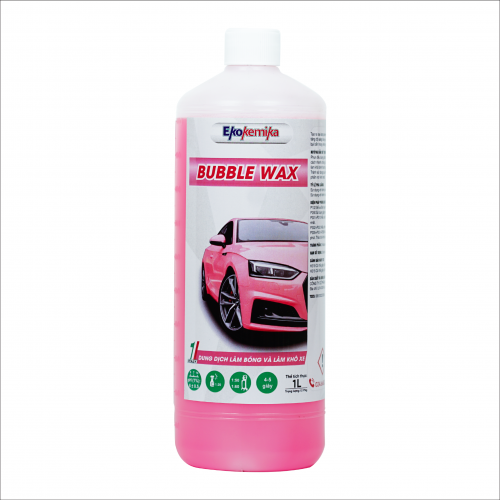 Dung dịch làm bóng vỏ xe Bubble Wax-1L