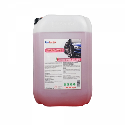 Dung dịch phủ bóng sơn xe Bubble Wax-22L