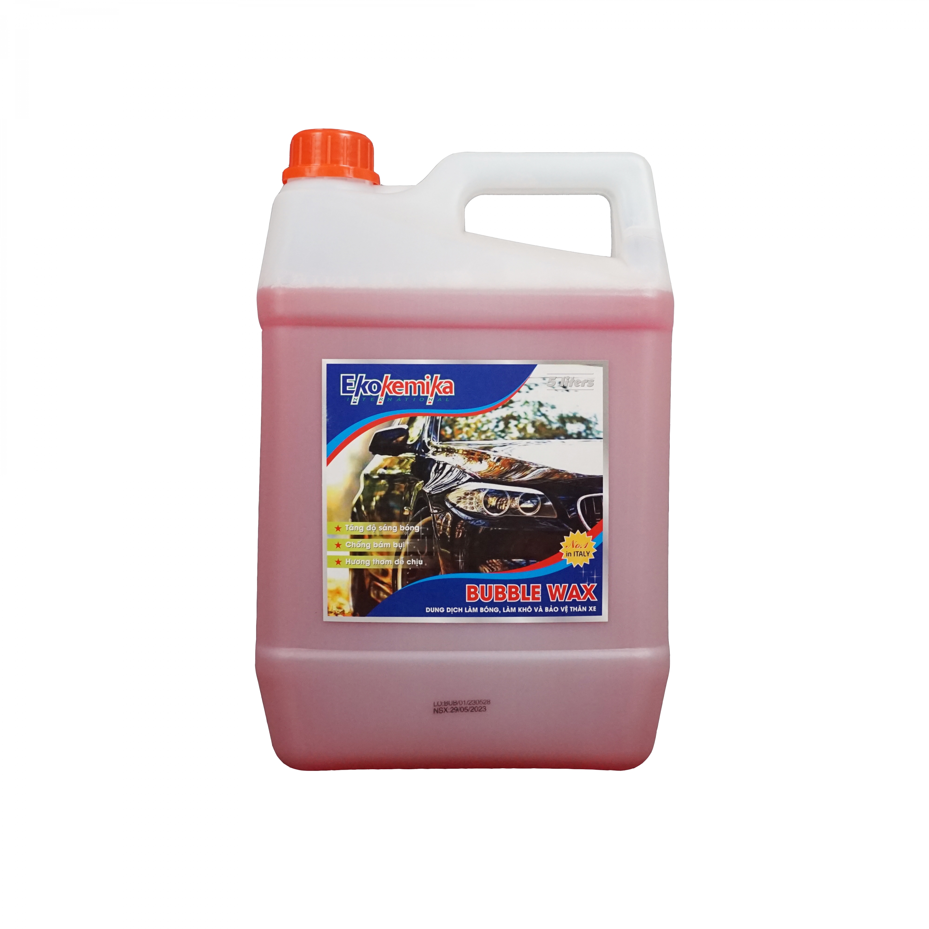 Dung dịch làm bóng vỏ xe BUBBLE WAX-5L